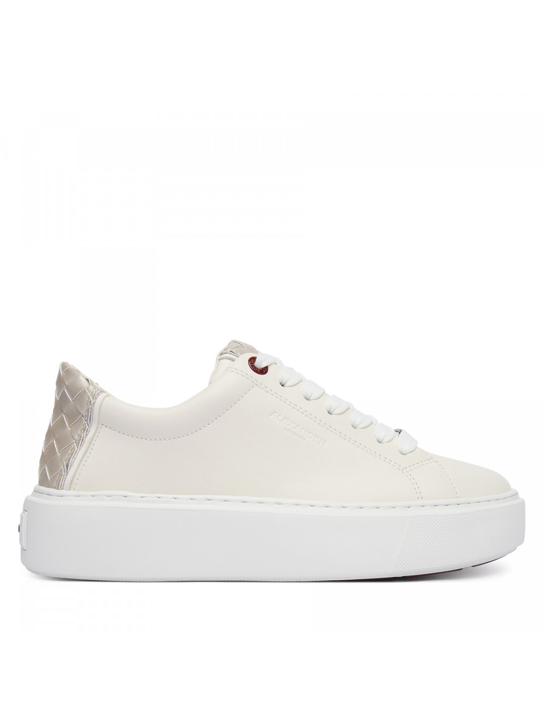 Sneakersy Alexander Smith London High ALBDLHW 8411 Bílá